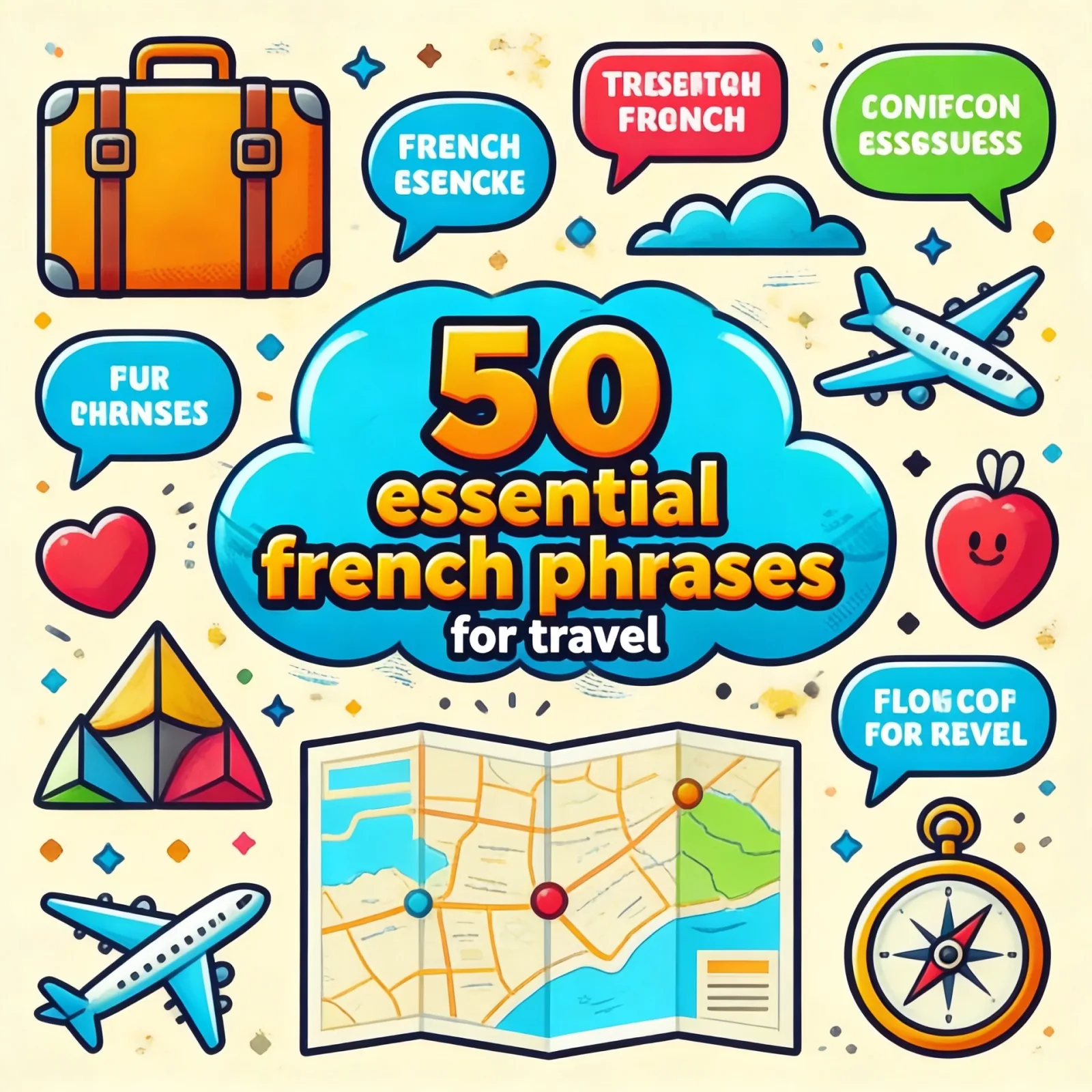 Essential French phrases for travelling in France with pronunciation
