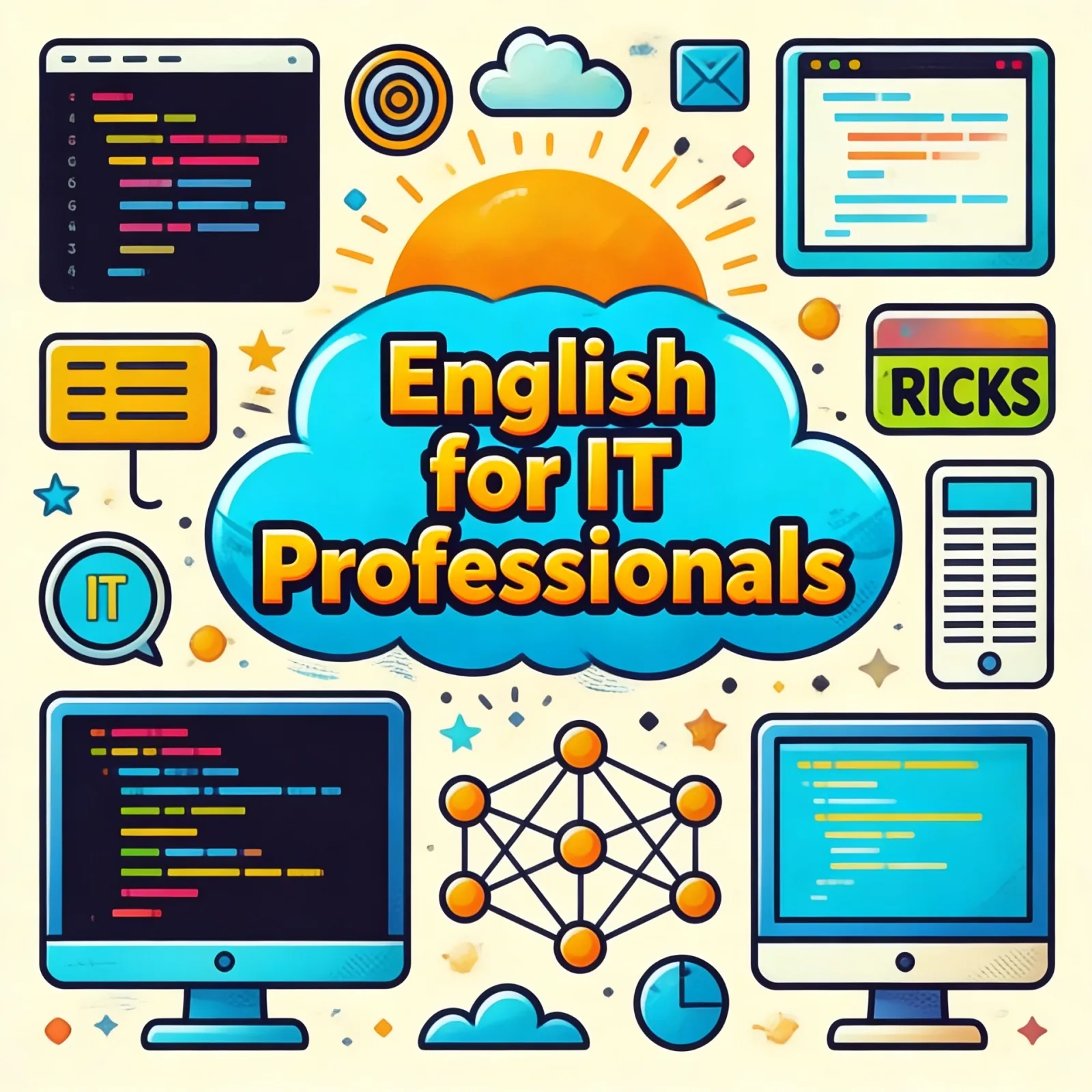 English vocabulary and phrases for IT professionals and engineering teams