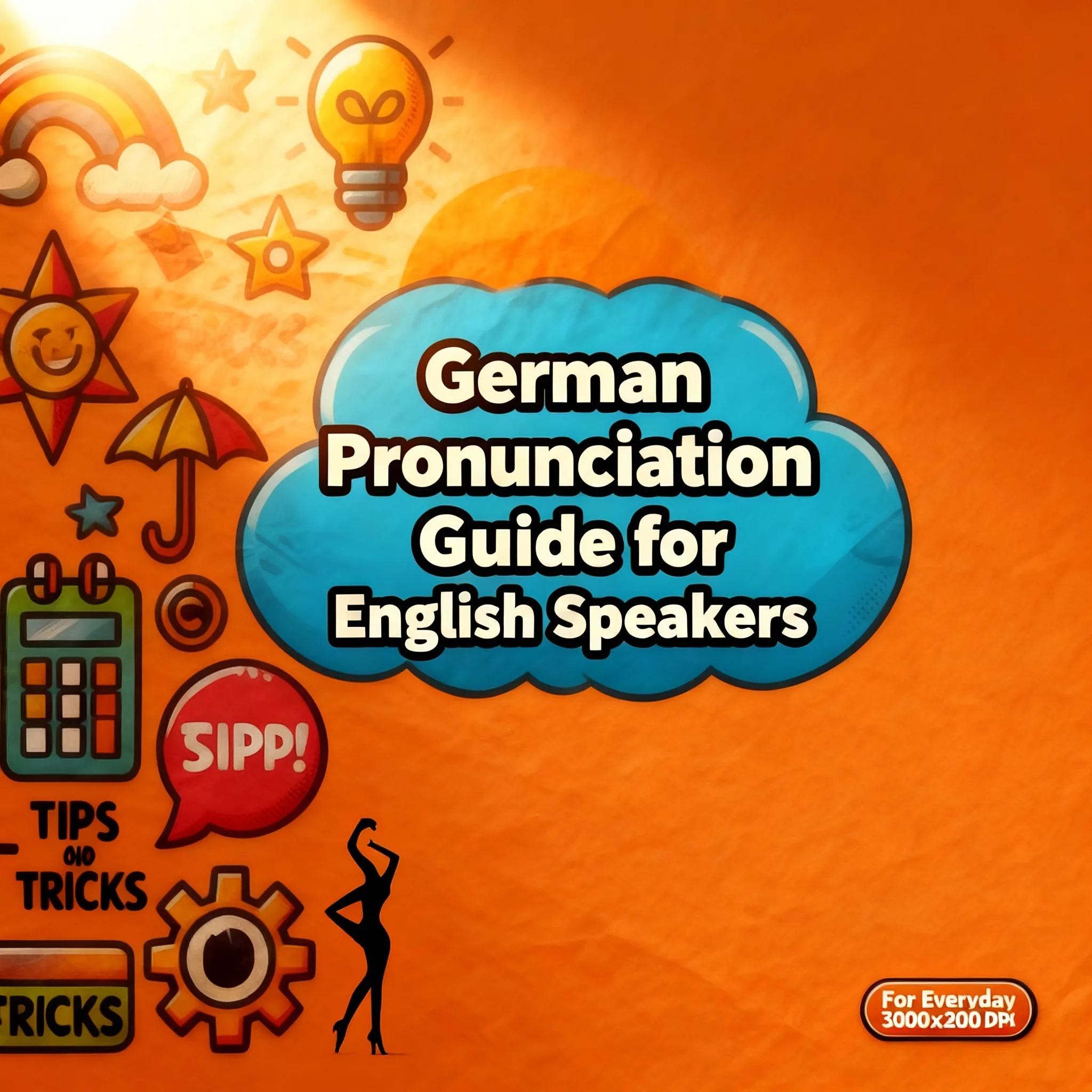 German pronunciation guide for English speakers