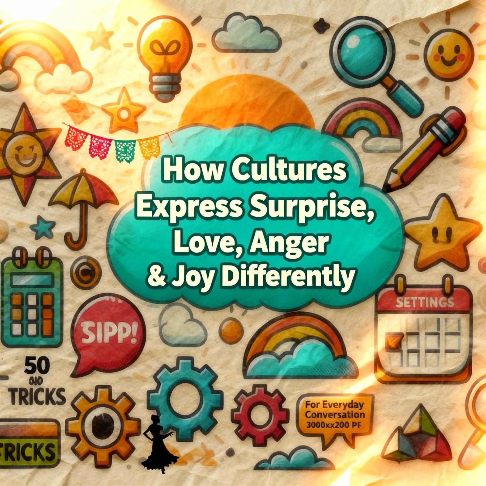How different cultures express emotions in language