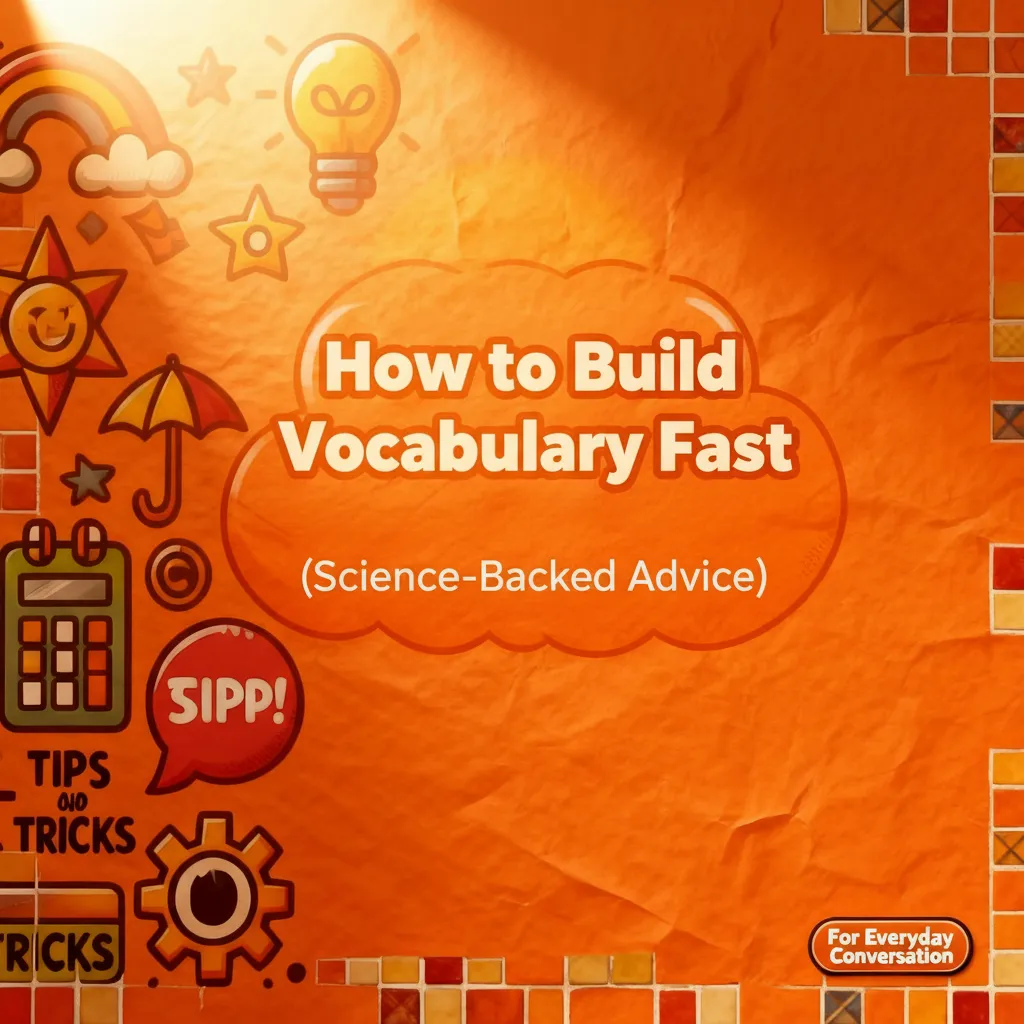 Science-backed methods to build vocabulary fast