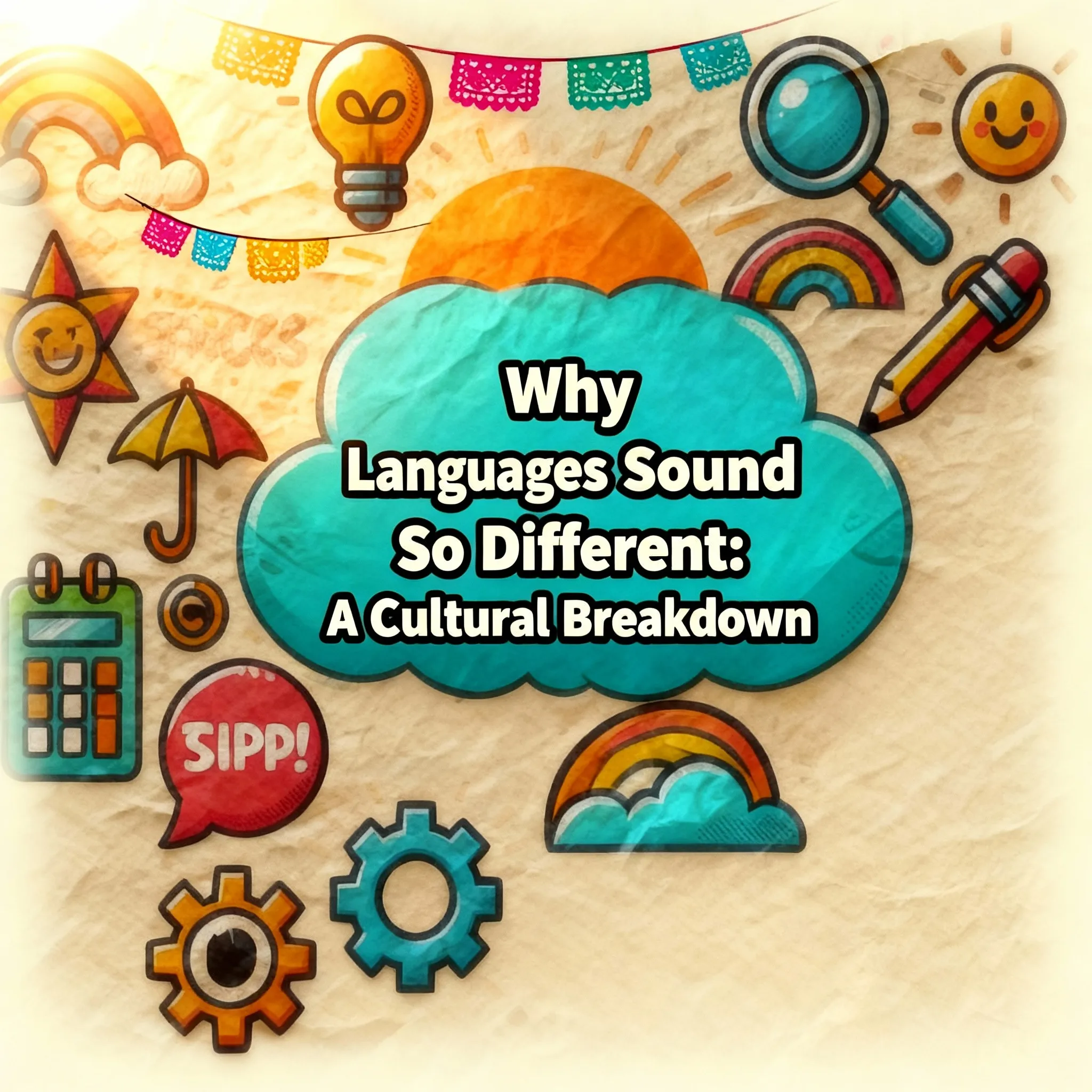 Why languages sound so different - exploring phonetics and culture
